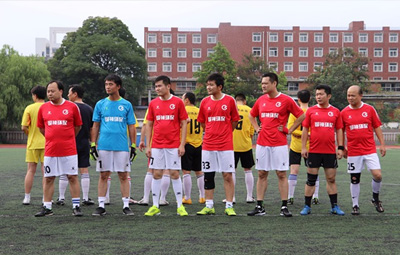 綠茵競技展風(fēng)采 團(tuán)結(jié)拼搏增友誼——首屆國禎環(huán)保足球邀請賽開賽